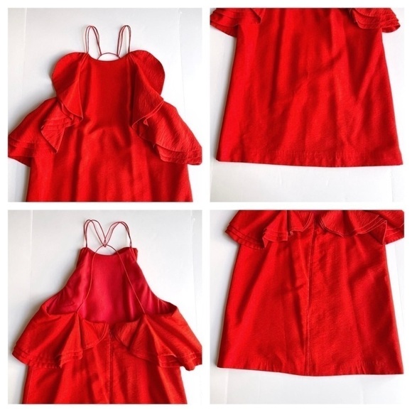 Revolve Cameo Wake Me Ruffled Mini Dress - Picture 8 of 12